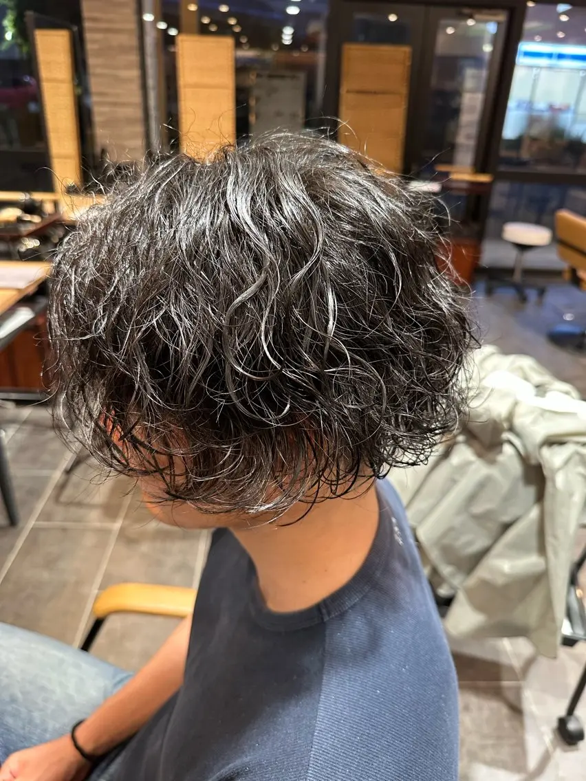 パーマ カットモデル募集中/ まこ‎𖤐 ̖́-‬のヘアスタイル