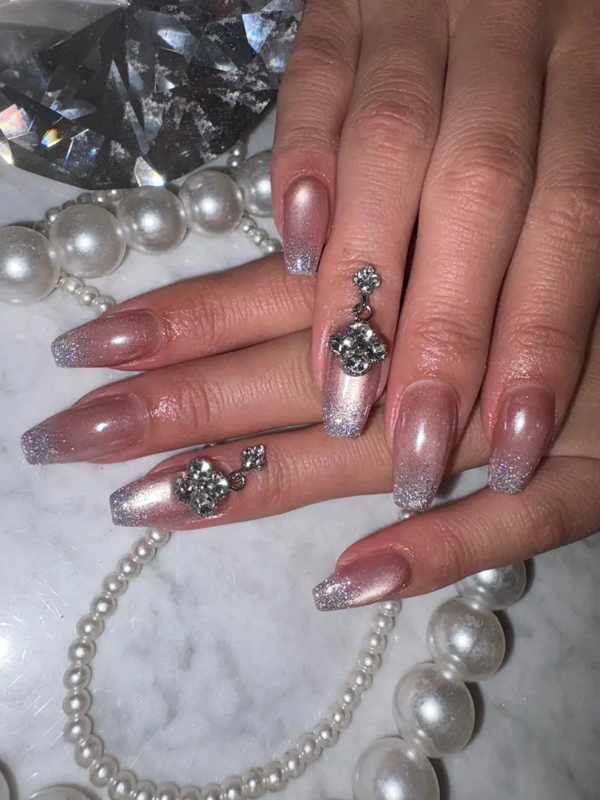 ネイル ワンホンネイル Mermaid Nail♡Akariのネイルデザイン