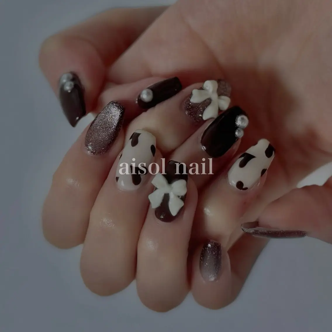 ネイル 持ち込み ハンドネイル Aisol nail salonのネイルデザイン