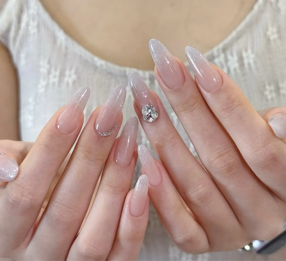 ネイル アートネイル フレンチネイル マグネットネイル ミラーネイル オフィスネイル ハンドネイル Blossom nail_研修のネイルデザイン