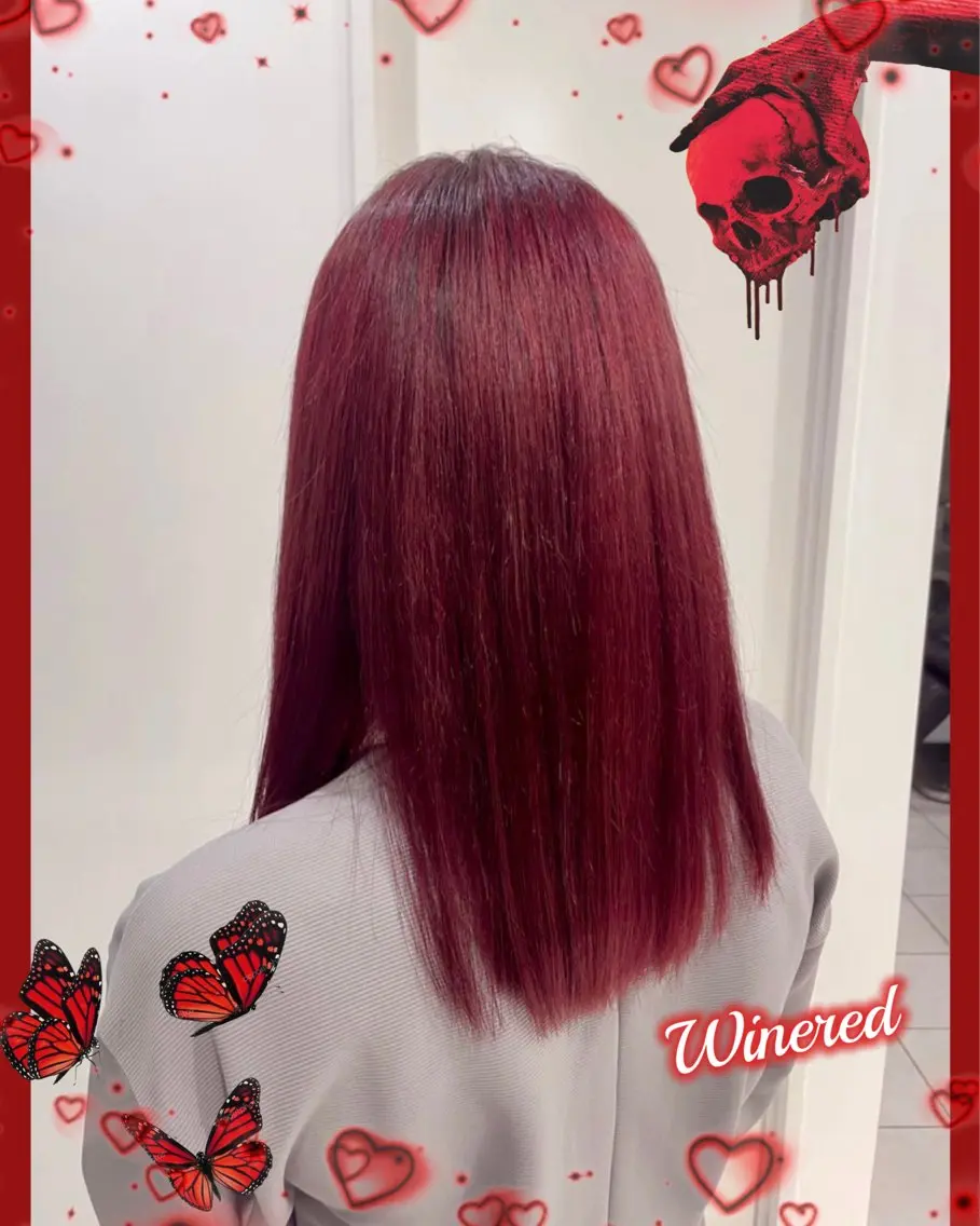カラー ブリーチ 似合わせカット/ デザインカラー🦄のヘアスタイル
