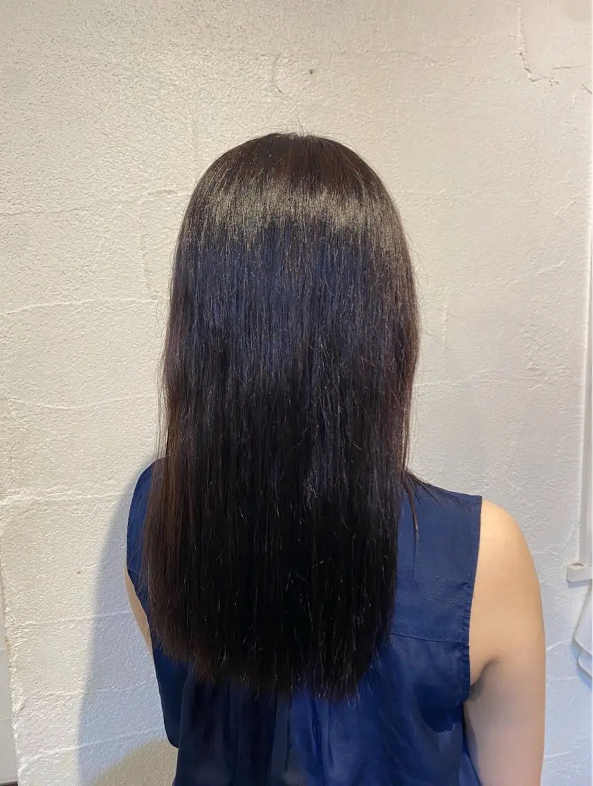 ロング カラー 伊橋 沙里のヘアスタイル