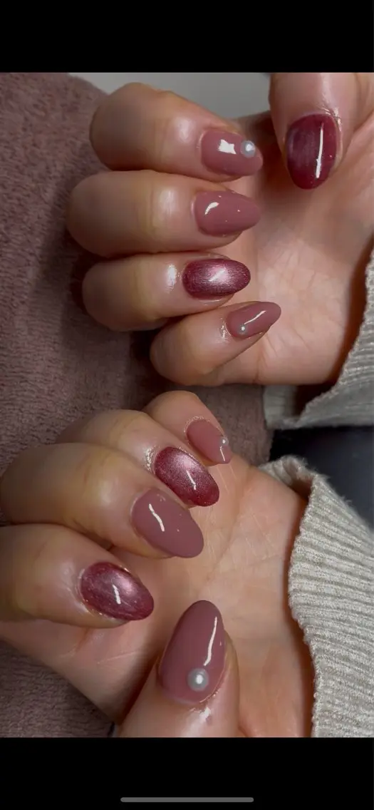 ネイル シンプルネイル 南 帆香のネイルデザイン