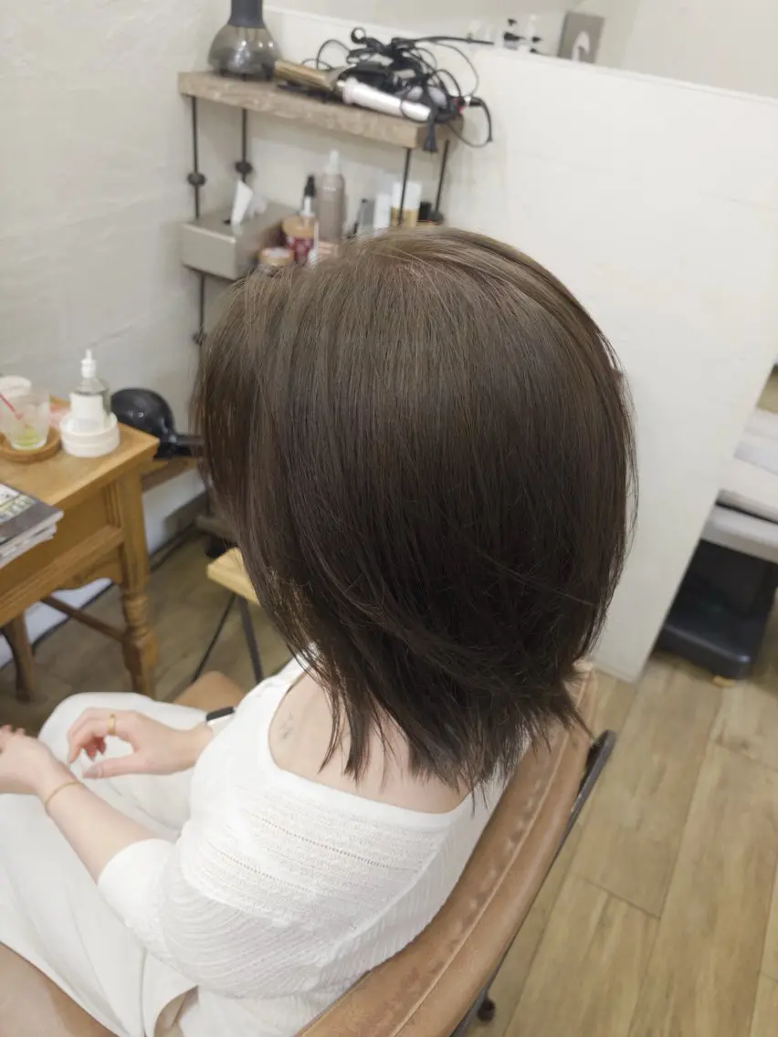 ミディアム カラー ヘアカラー SHO 👻原宿 /艶カラーのヘアスタイル
