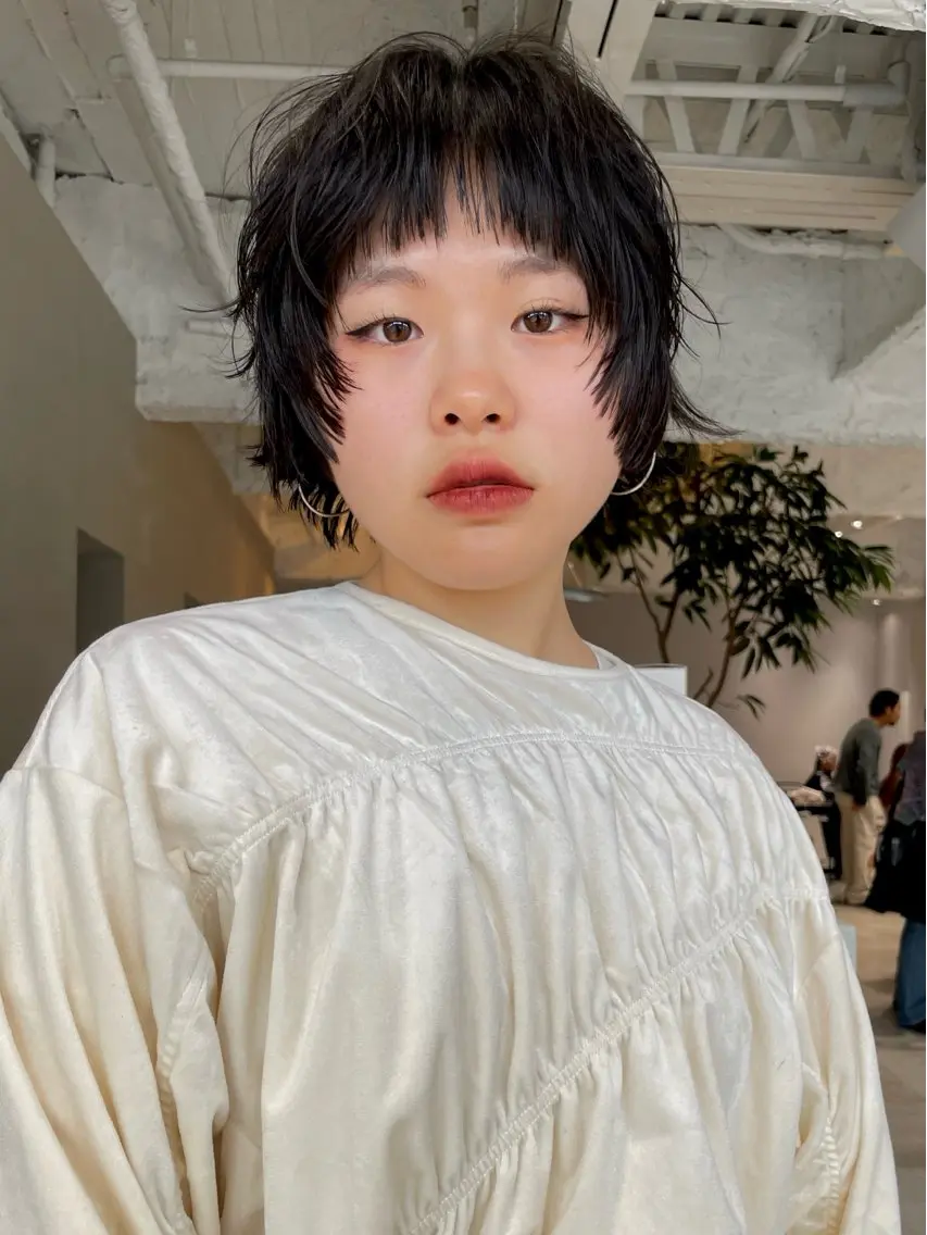パーマ 中村 玲音のヘアスタイル