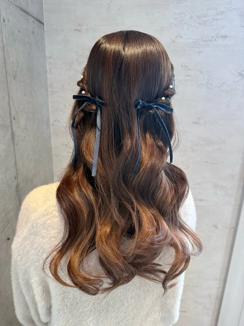 ヘアアレンジ 🎀ヘアセット/艶髪 /はやしほのか🎀のヘアスタイル