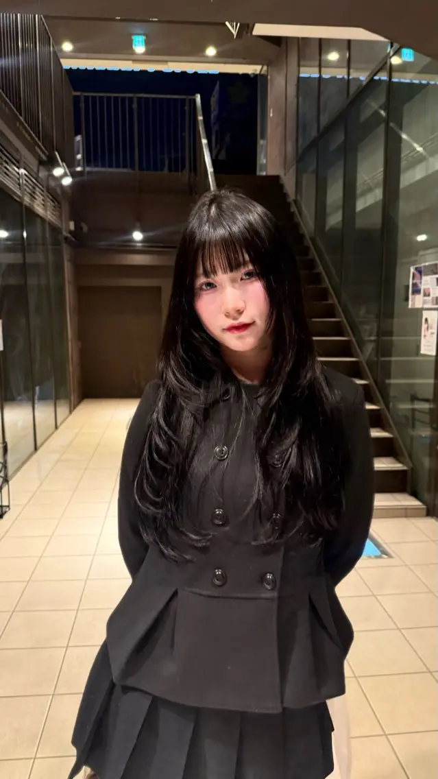 ロング 町野 朱穂のヘアスタイル