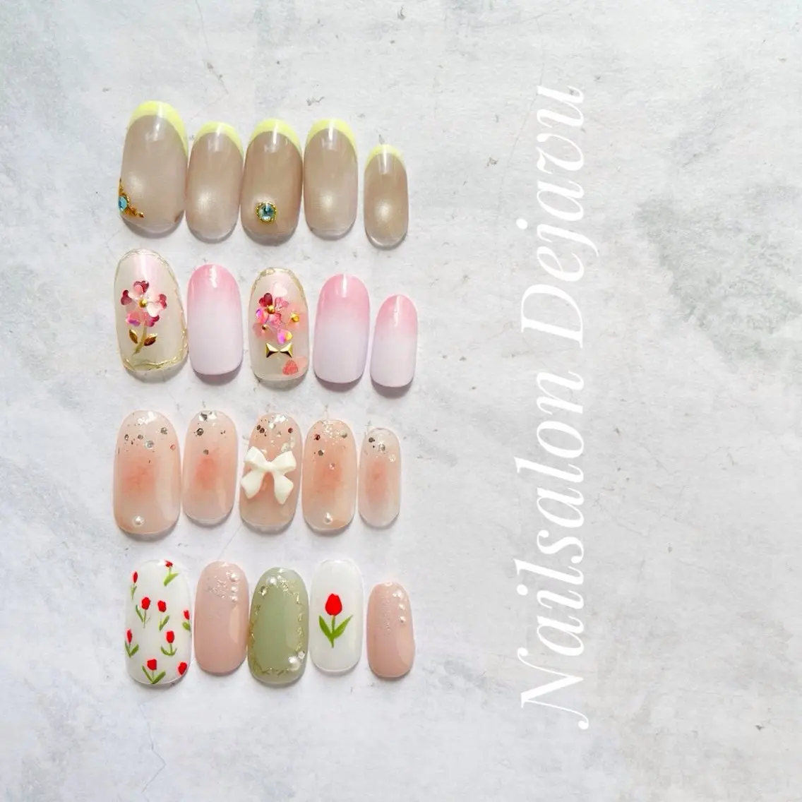 ネイル ハンドネイル Nail salon Dejavu 🌿のネイルデザイン