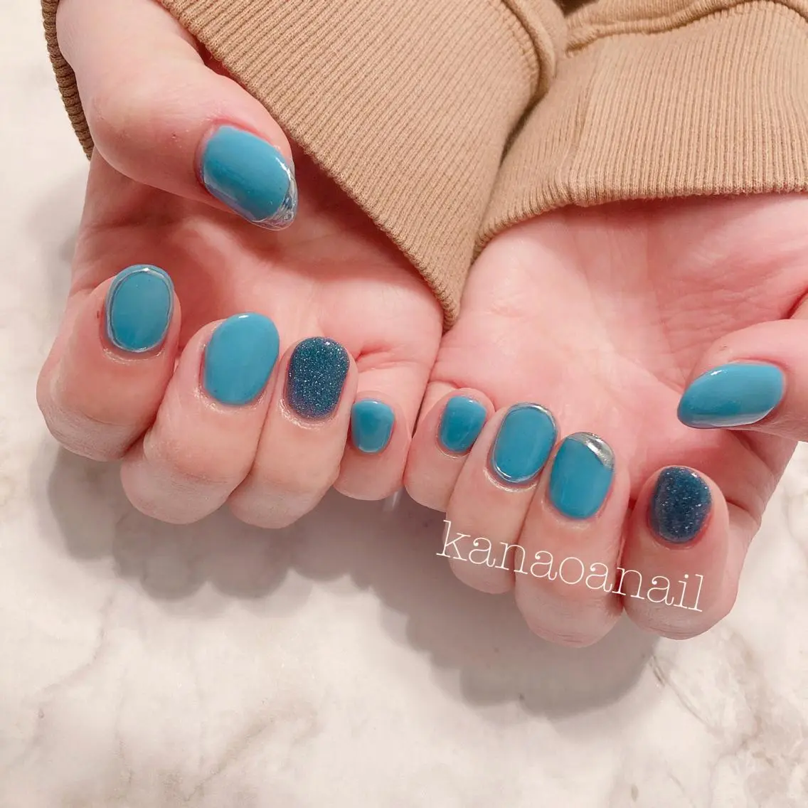 ネイル 地爪育成💅 kanaoanailのネイルデザイン