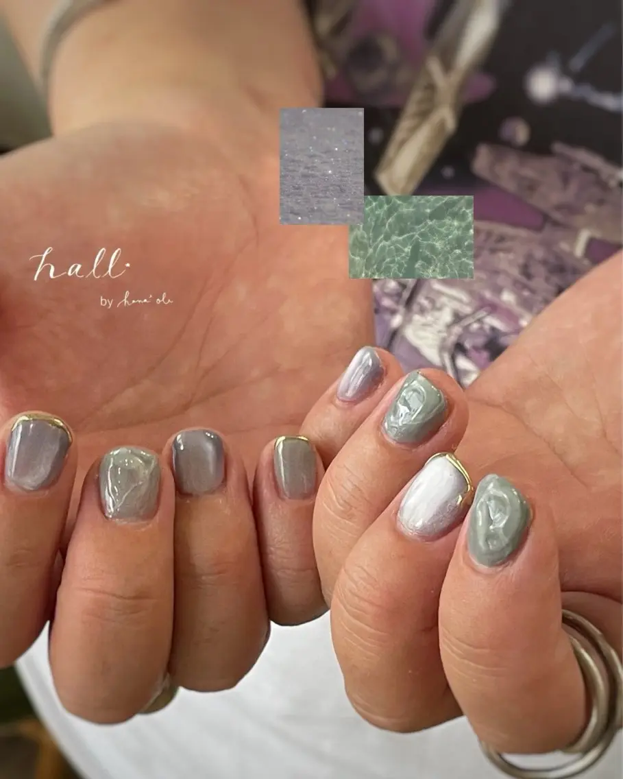 ネイル ハンドネイル hana'oli chihiroのネイルデザイン