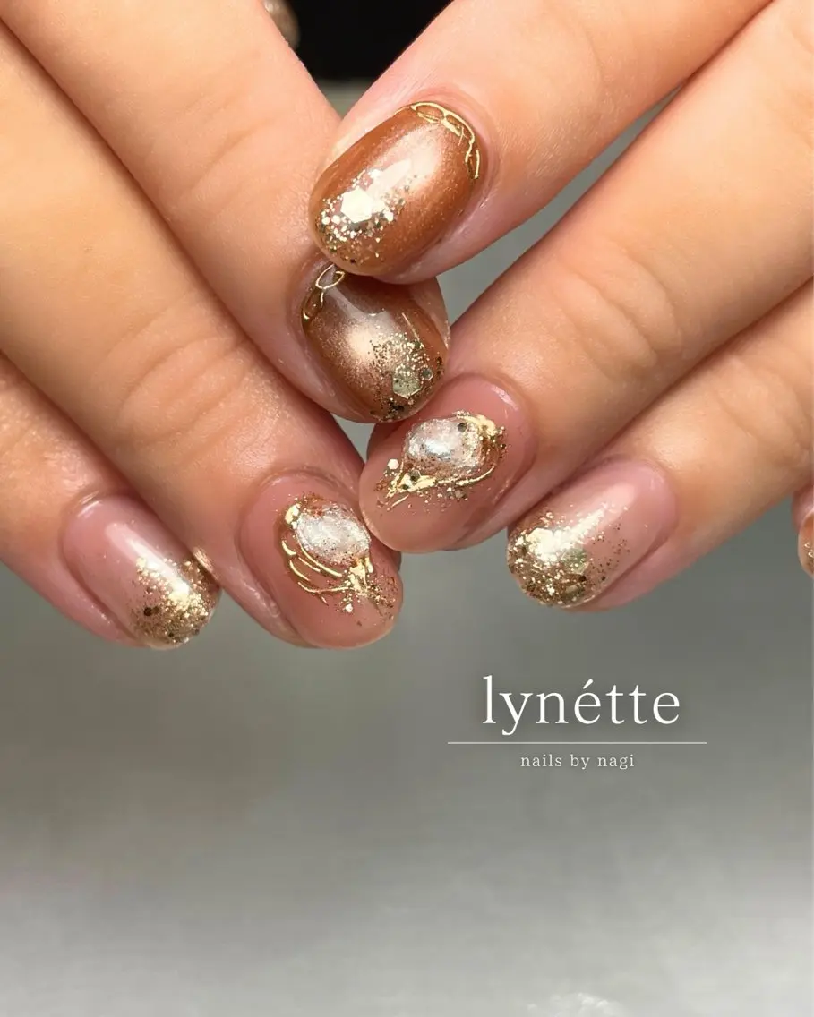 ネイル ニュアンスネイル lynétte 那覇ネイルサロンのネイルデザイン
