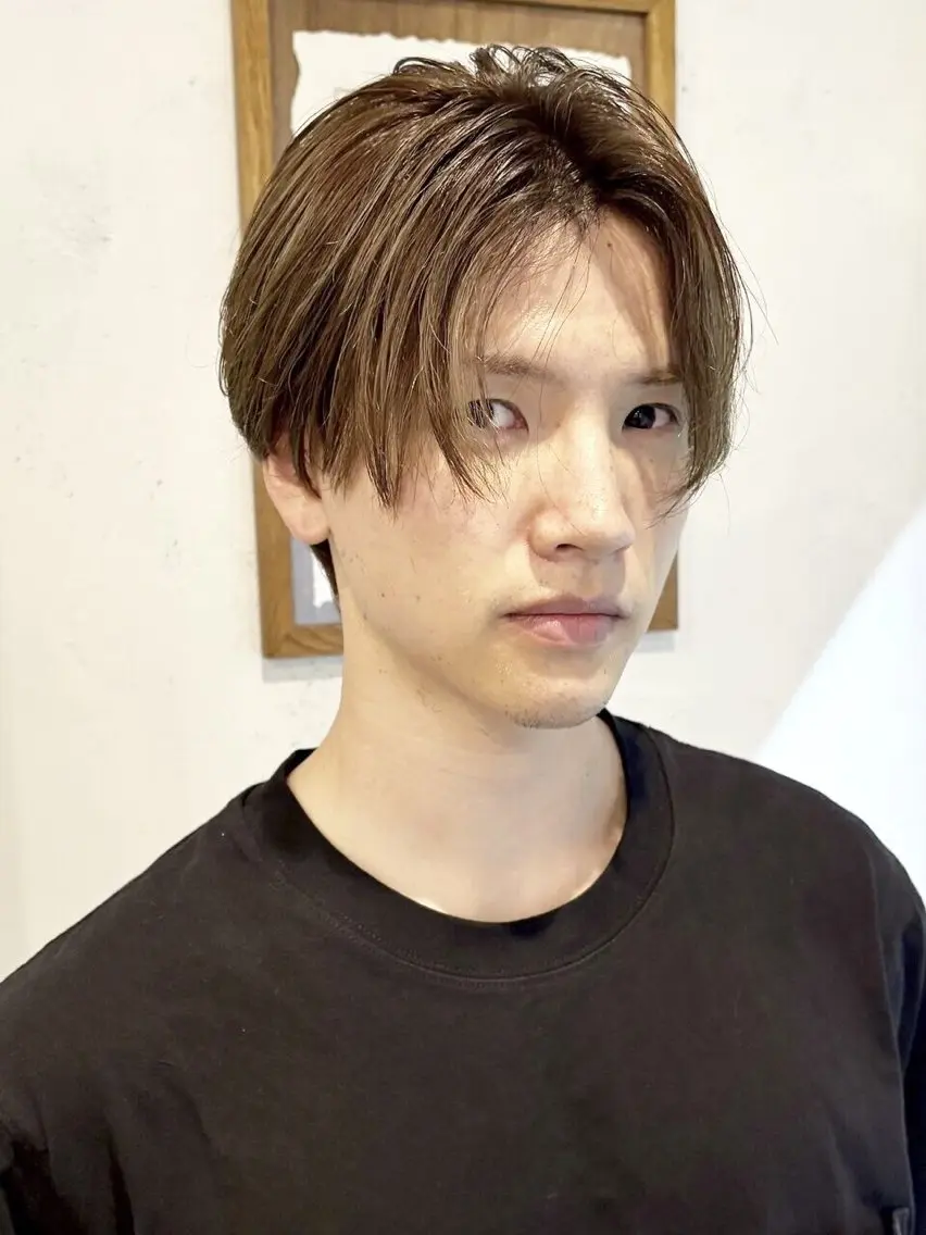 メンズ限定　似合わせカット+カラーの写真