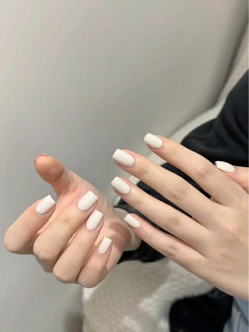ネイル フラワーネイル フレンチネイル ジェルネイル ガラスフレンチ ハート ハンドネイル BabyYouMi ねねのネイルデザイン