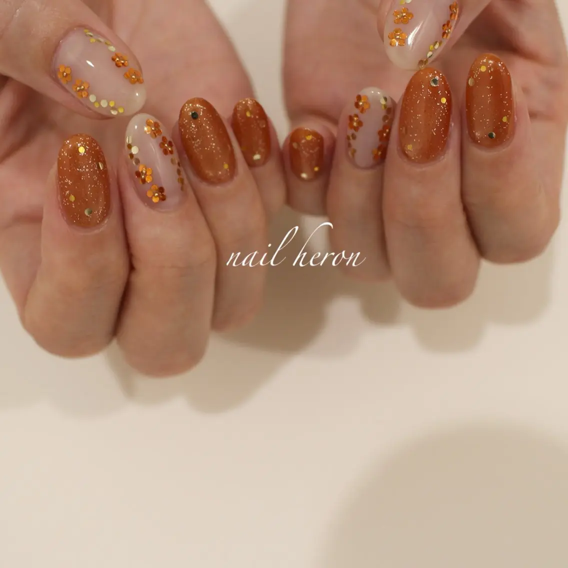 ネイル ハンドネイル saki_ nail heronのネイルデザイン