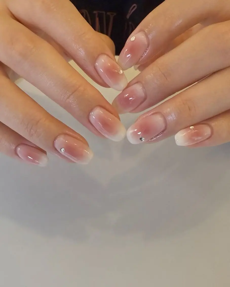 ネイル 韓国ネイル ワンホンネイル Kawaii _Nailのネイルデザイン