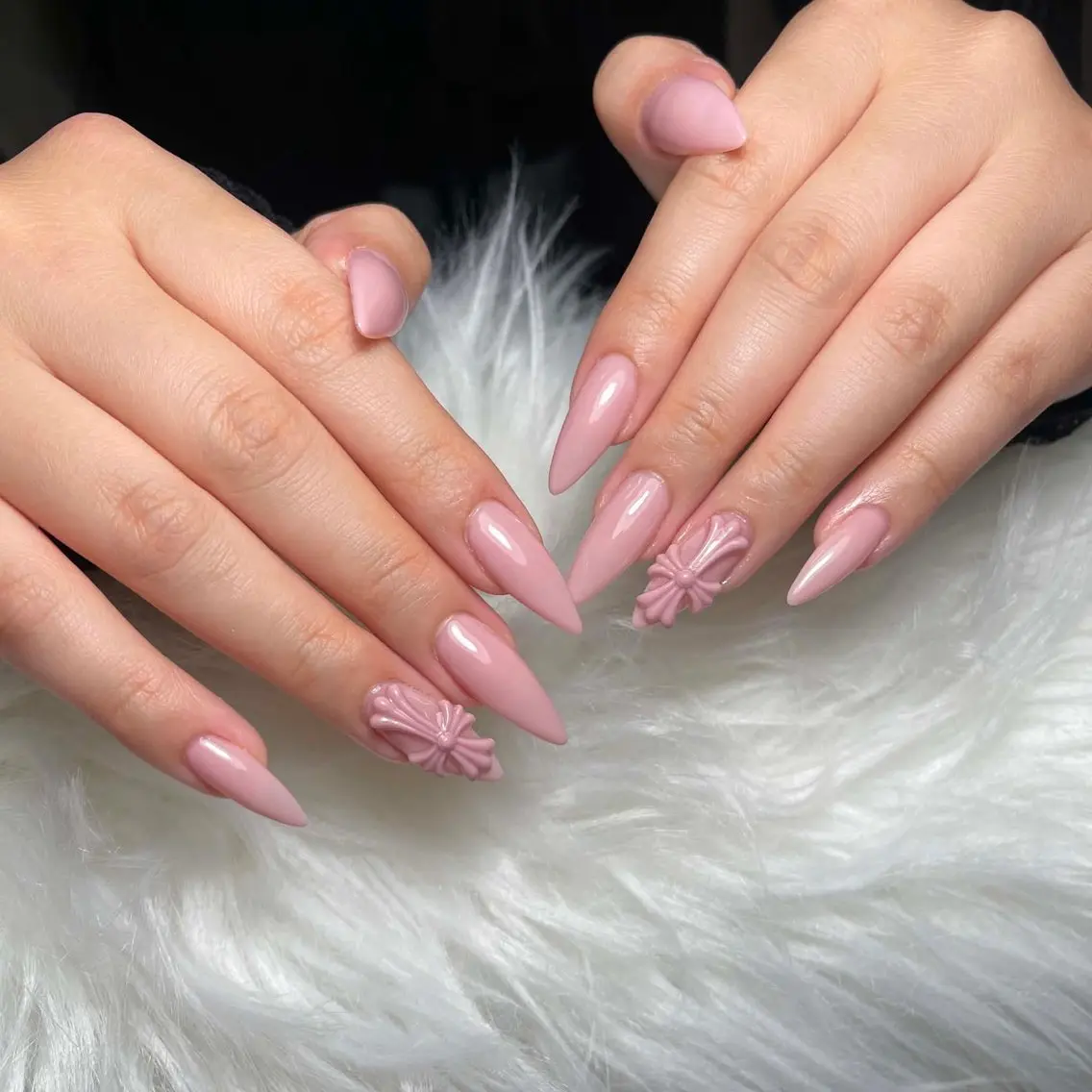 ネイル アートネイル 韓国ネイル 持ち込み ワンホンネイル ハンドネイル Lenie Nail Salonのネイルデザイン