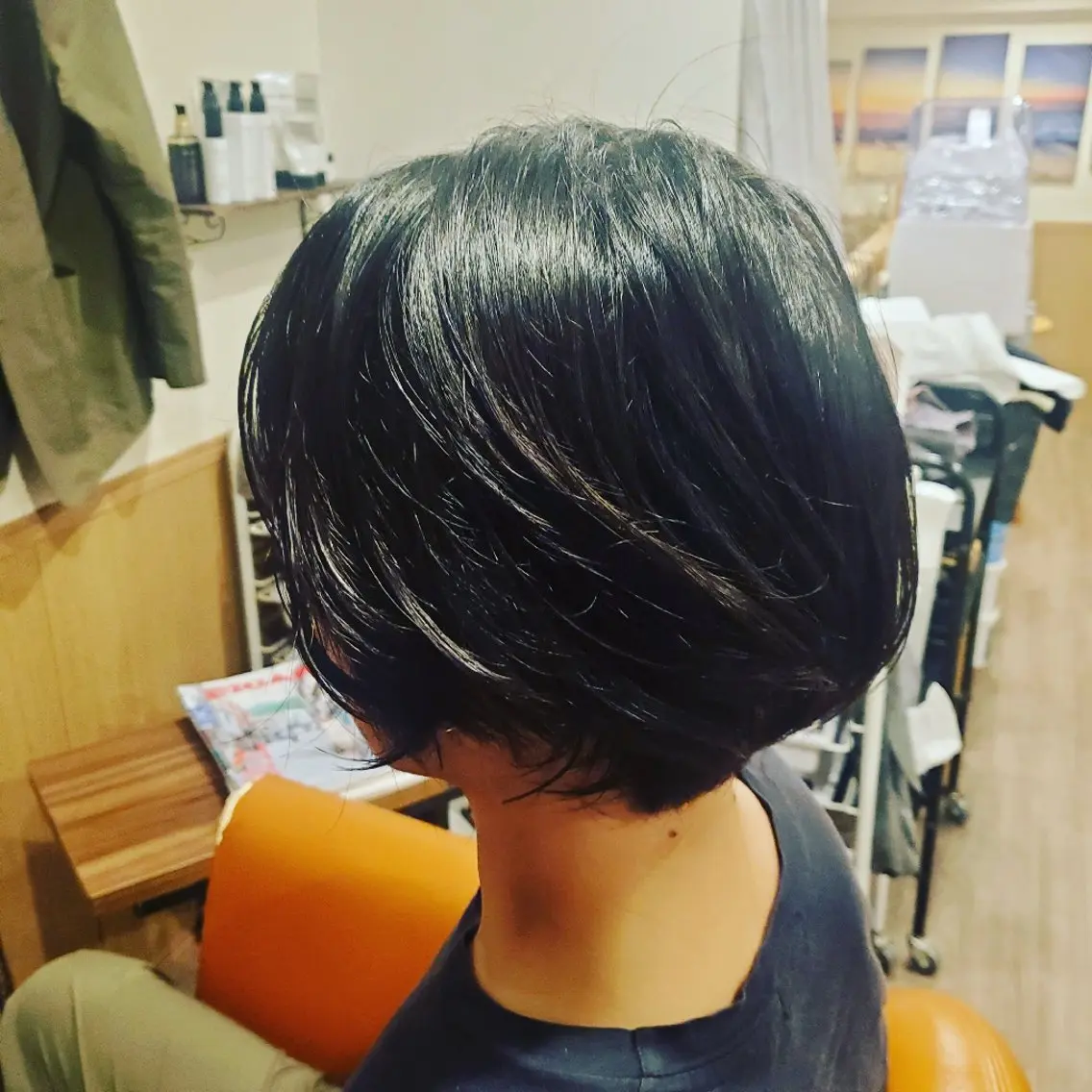 ショート メンズ spa hair ark 富井直美のヘアスタイル