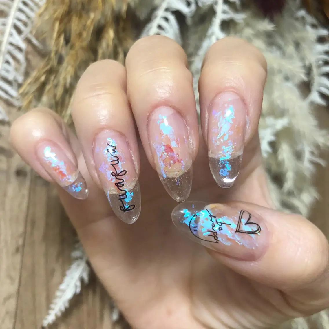 ネイル クリアネイル マットネイル JOLIESSE Ayumiのネイルデザイン