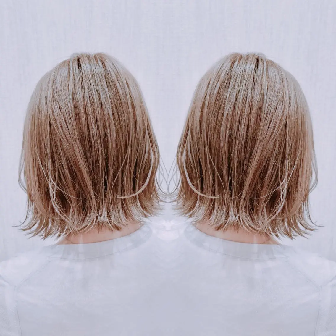 ショート カット ヘアカラー トリートメント 店長✨レイヤー✖️ 髪質改善✖️韓国ヘアのヘアスタイル