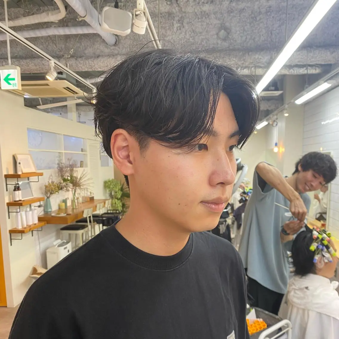 【🍀5月限定価格🍀】メンズカット＋最上ケアクリームパーマ＋ケアトリートメントの写真