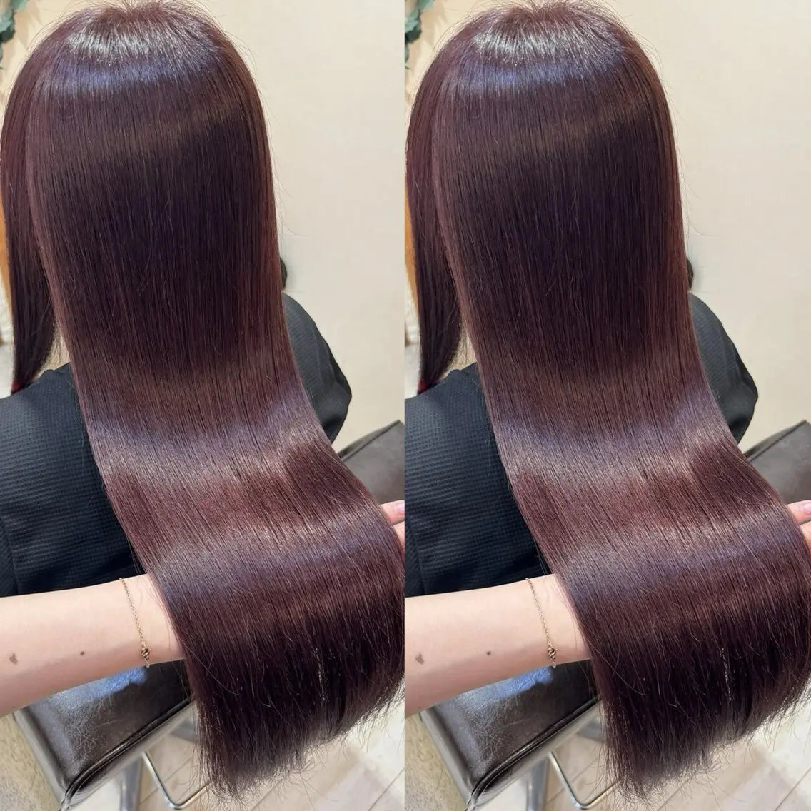 ロング カット 縮毛矯正 トリートメント 髪質改善 竹川裕太のヘアスタイル