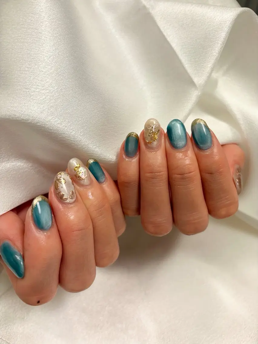 ネイル ハンドネイル nail salon BrooChillのネイルデザイン