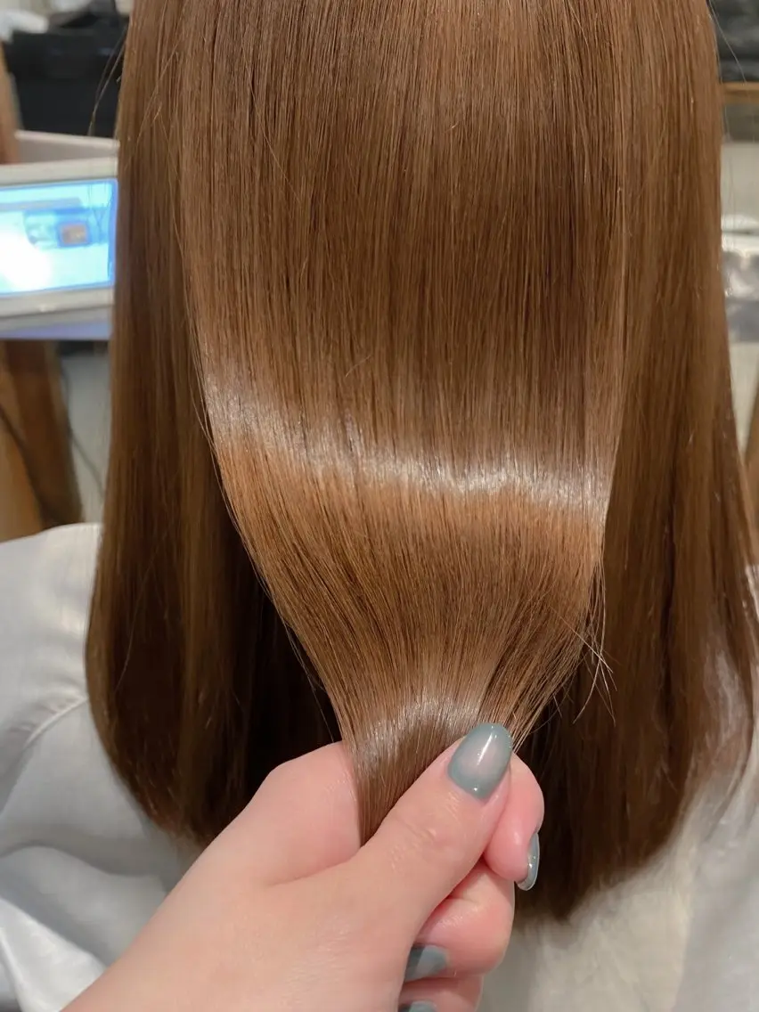 ロング カラー 玉城 琴音のヘアスタイル