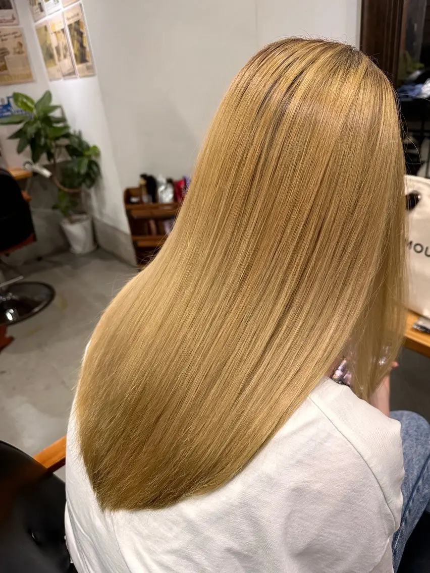 トリートメント 💖艶・ブリーチ 透明感miyu💖のヘアスタイル