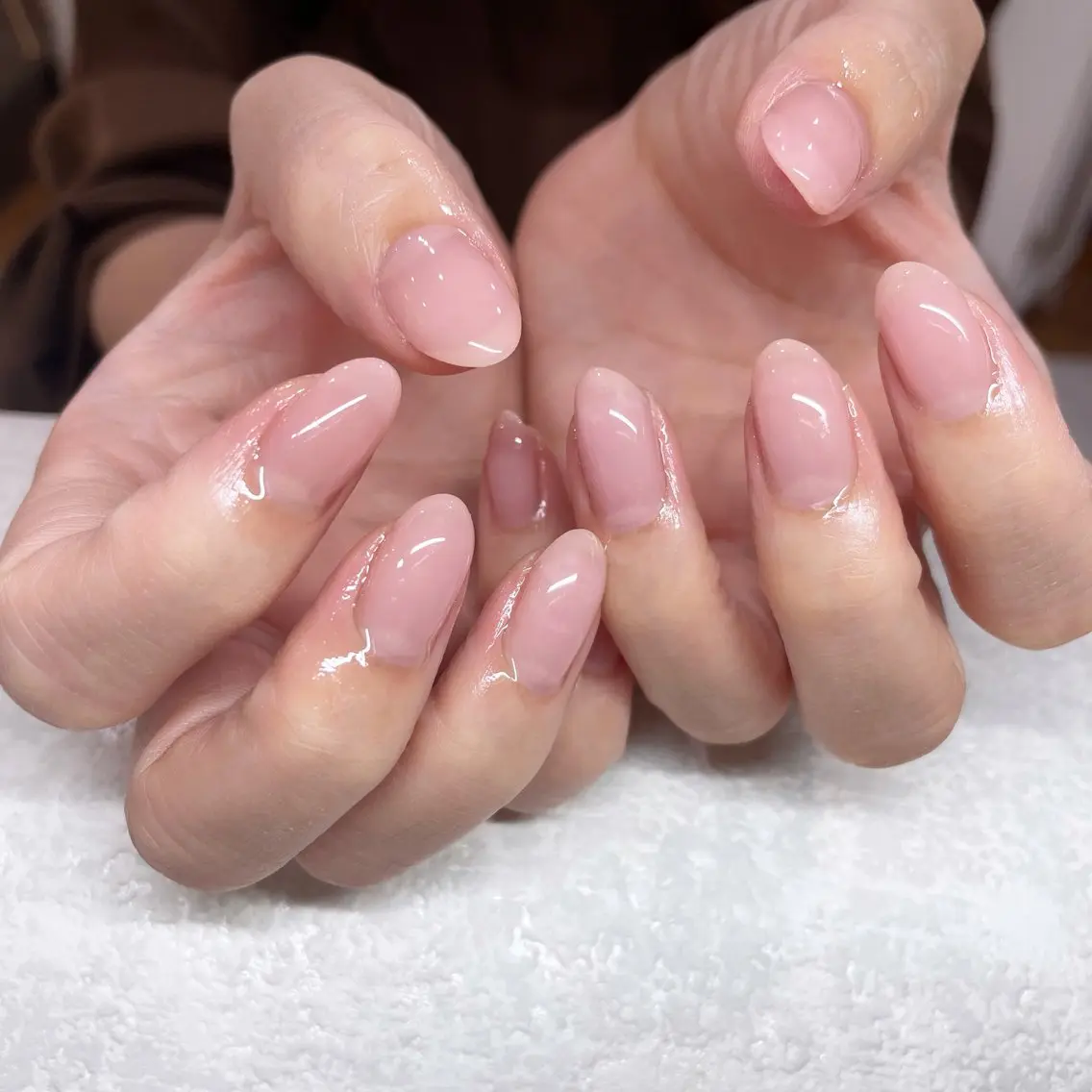 ネイル パラジェル［阿波座］ 大人可愛い/持込可能のネイルデザイン