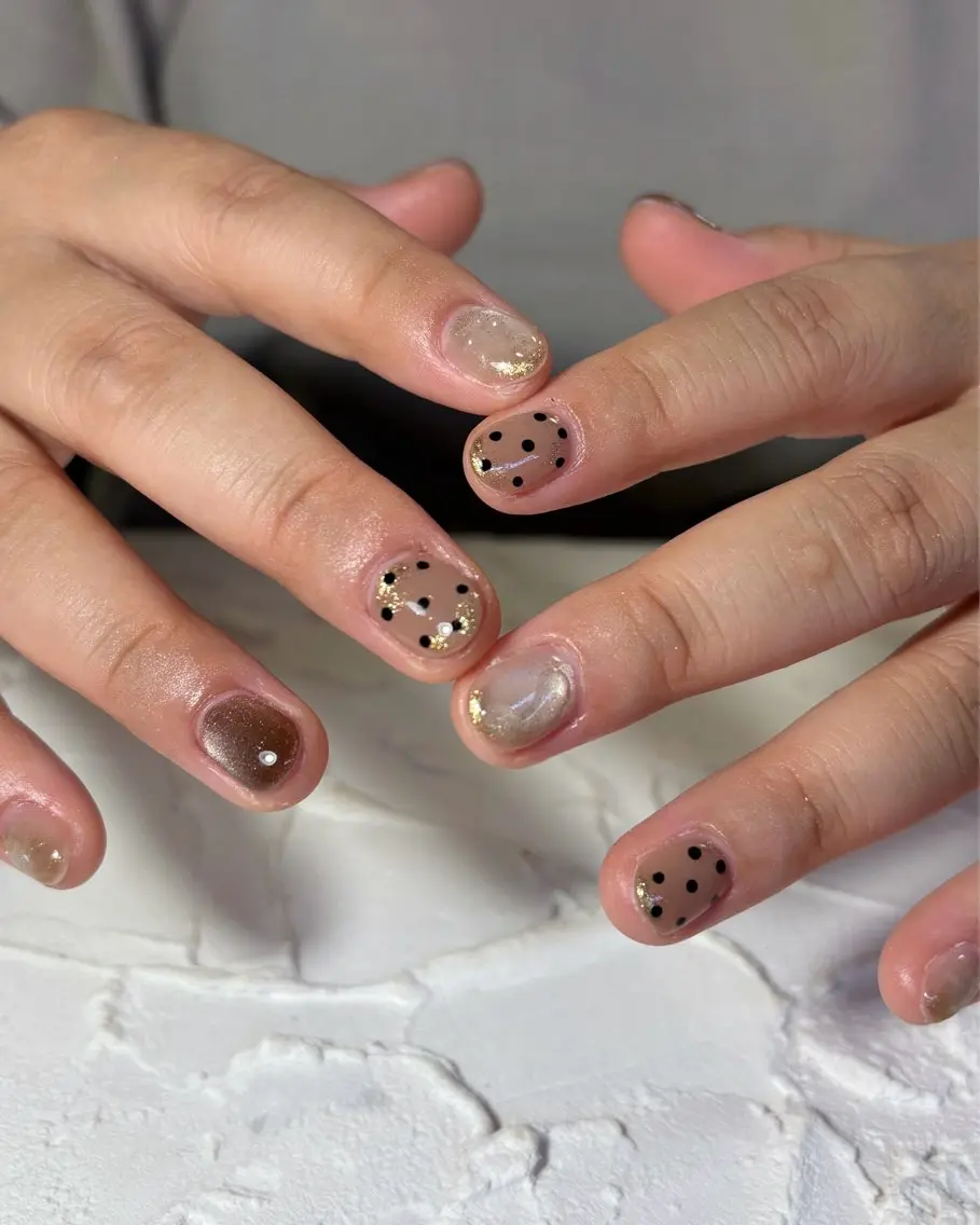 ネイル ドット ハンドネイル Lofinails ちひろのネイルデザイン