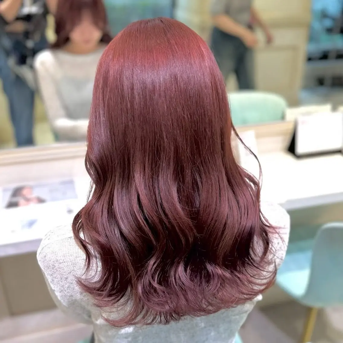 カラー ヘアカラー トリートメント 透明感ツヤカラー/ ゆうな💙のヘアスタイル