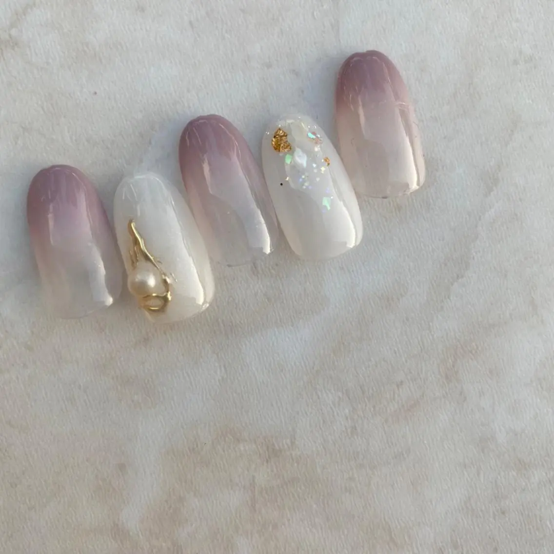 ネイル ハンドネイル shiro ハルカのネイルデザイン