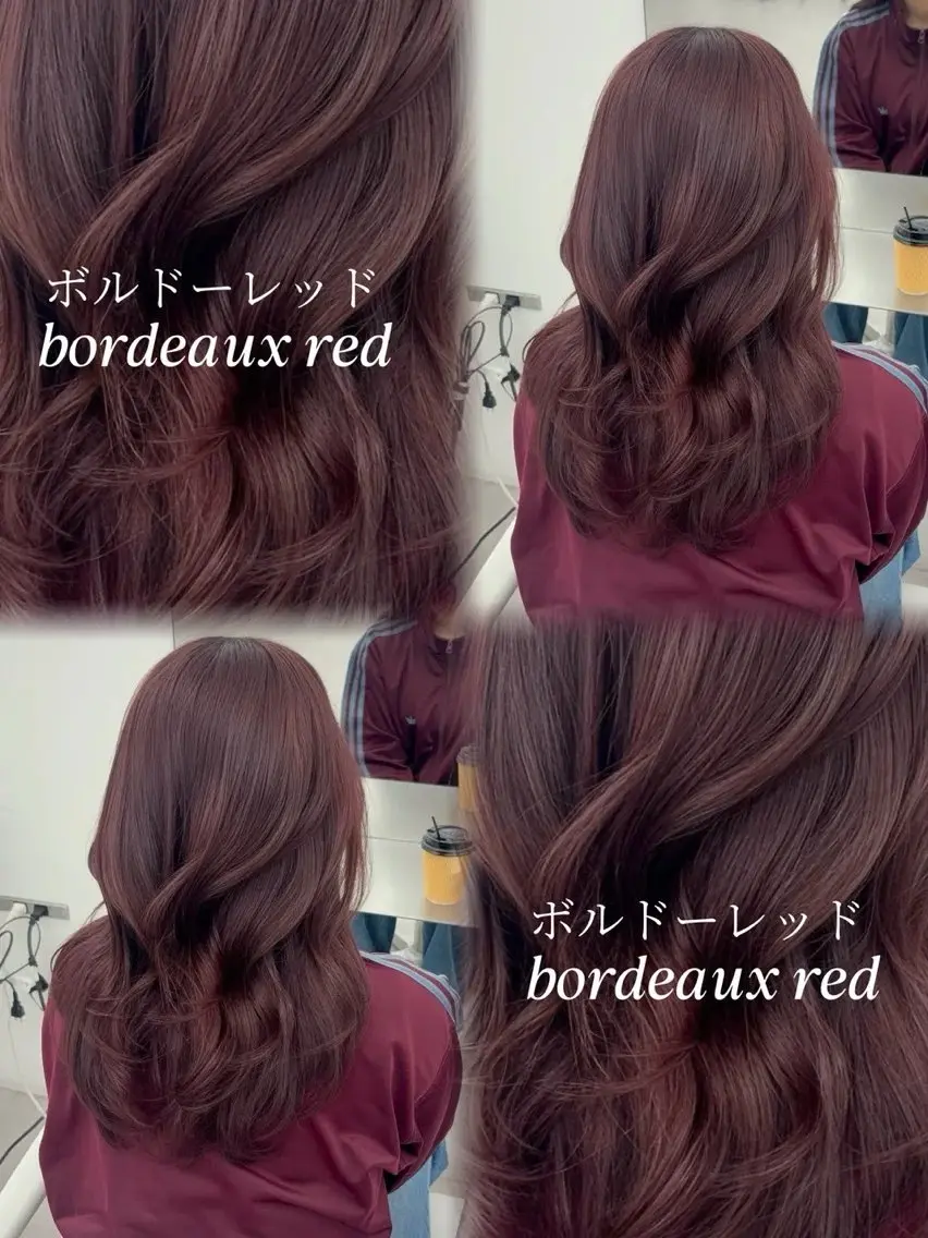 ロング カラー カット ヘアカラー トリートメント 韓国ヘア/レイヤー/ 顔まわり足立遥奈のヘアスタイル