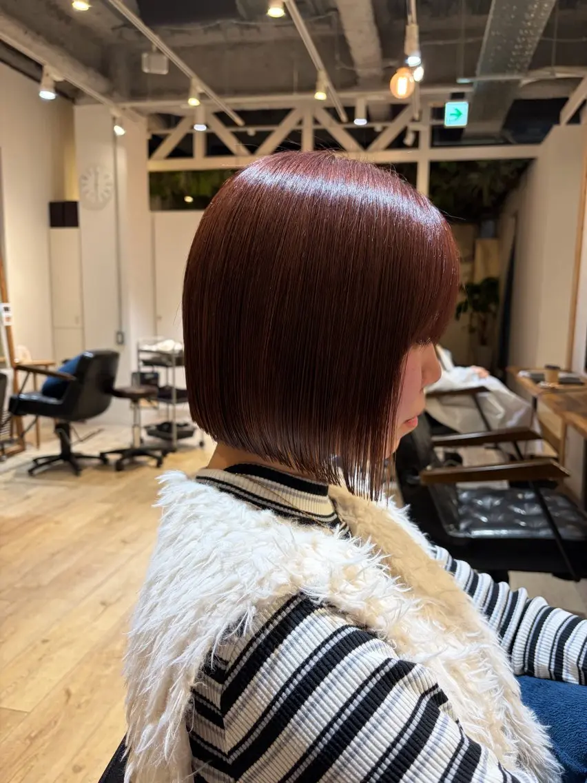 ショート 悠良/平塚店 似合わせ/透明感のヘアスタイル
