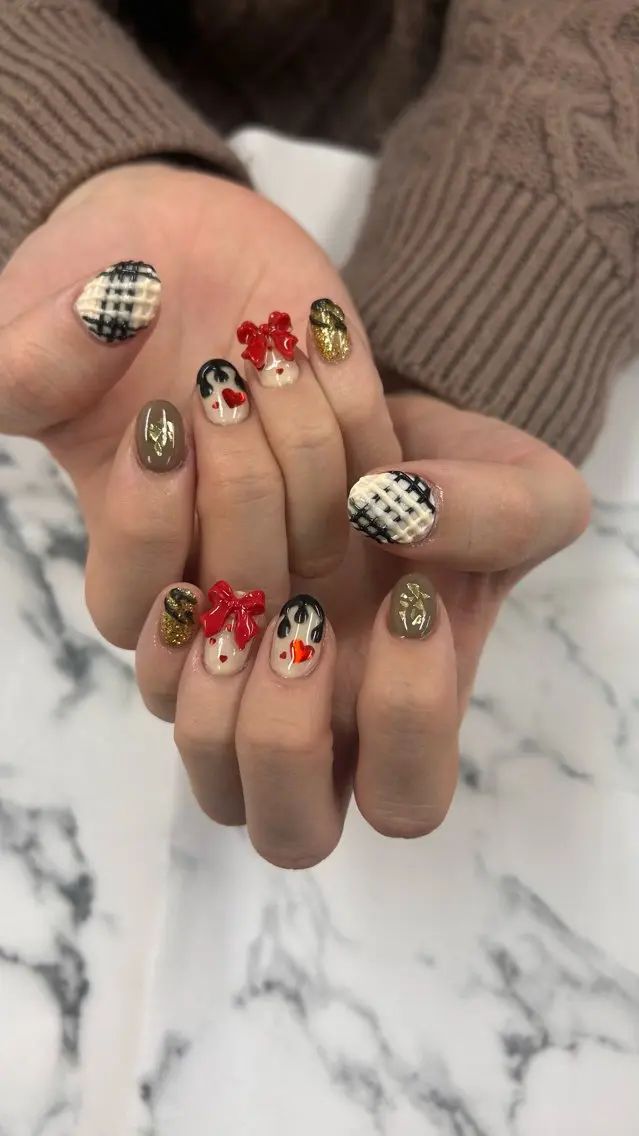 スカルプ☆デザイン練習モデル(アート2本以上)の写真