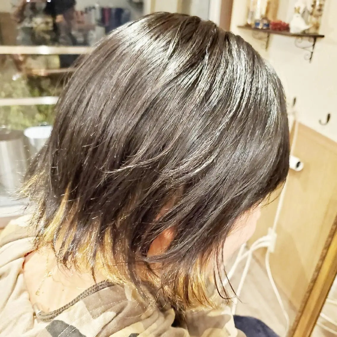 ショート カラー ブリーチ 外国人風カラー ヘアカラー spa hair ark 富井直美のヘアスタイル