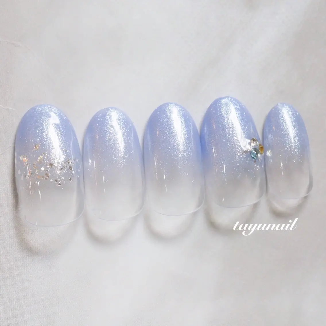 ネイル アートネイル ジェルネイル パラジェル 夏ネイル ハンドネイル ネイルサロン 【たゆnail】のネイルデザイン
