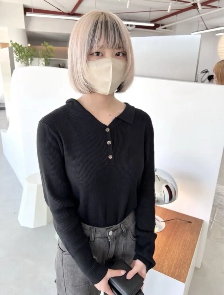 カラー ヘアカラー 透明感/ハイトーン /デザインカラー大輝のヘアスタイル