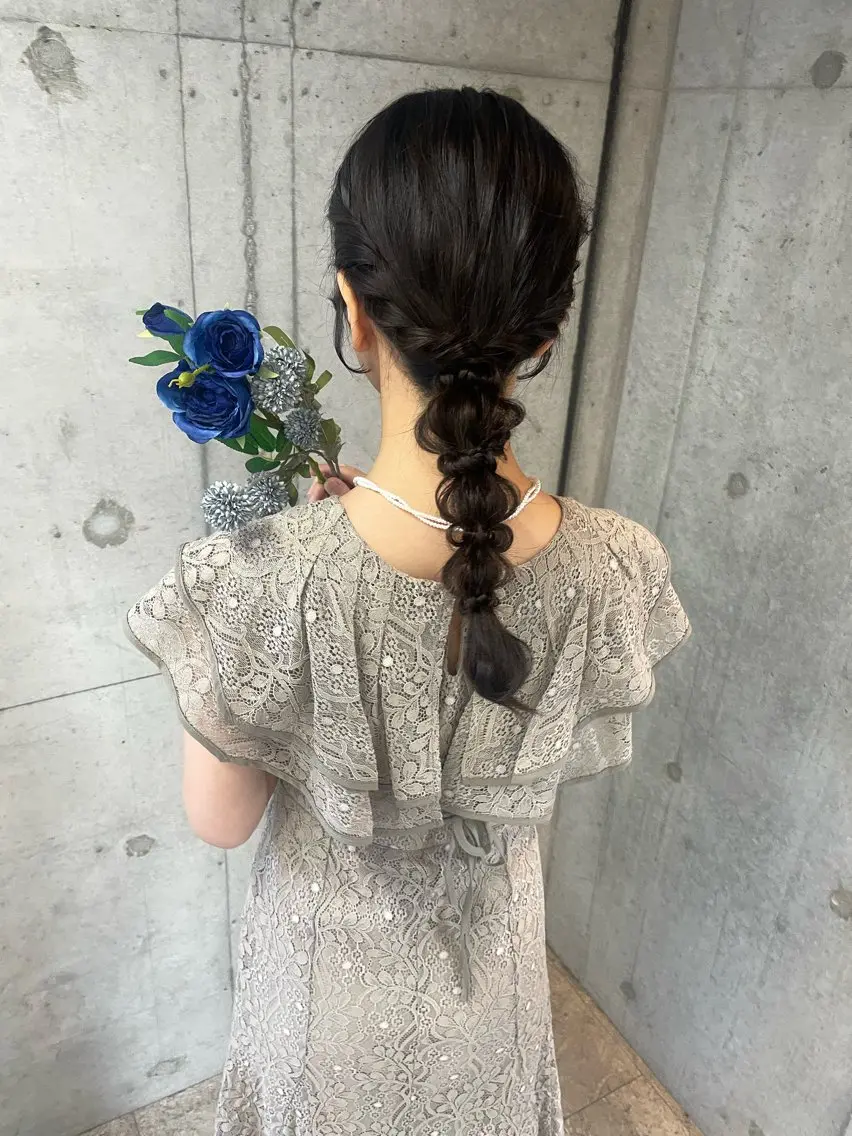ヘアアレンジ ヘアセット 美髪× ヘアセット✨Araiのヘアスタイル