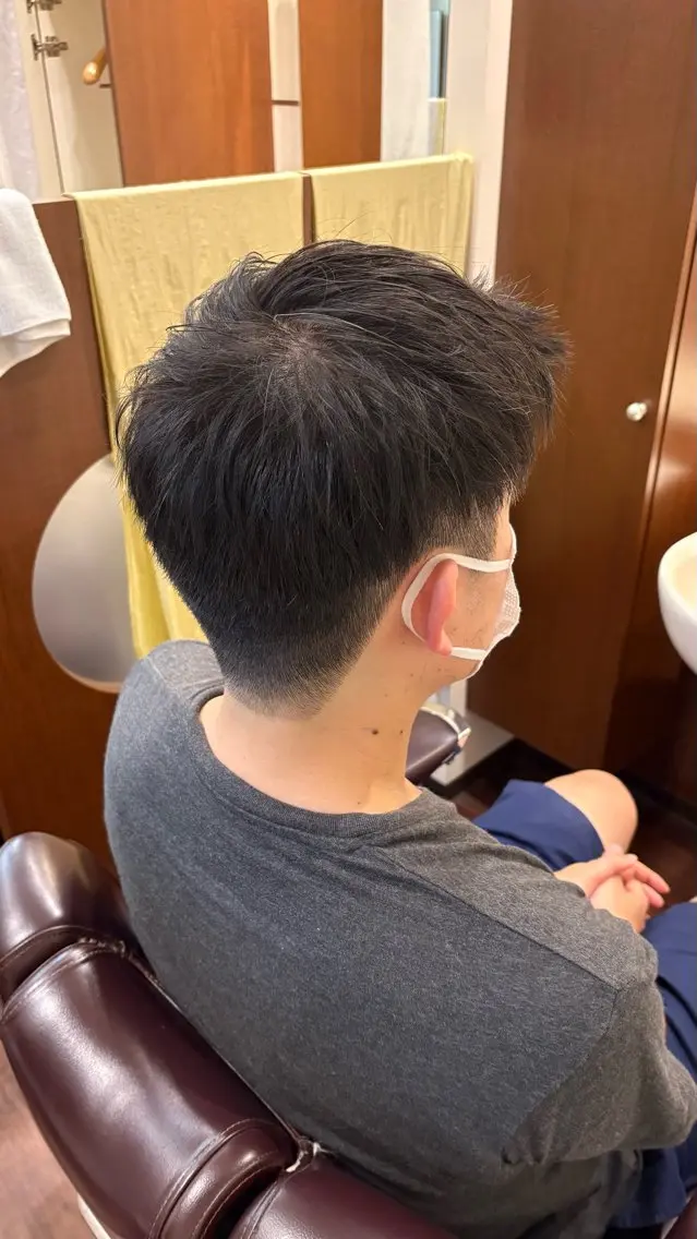 ショート コンダ フウマのヘアスタイル