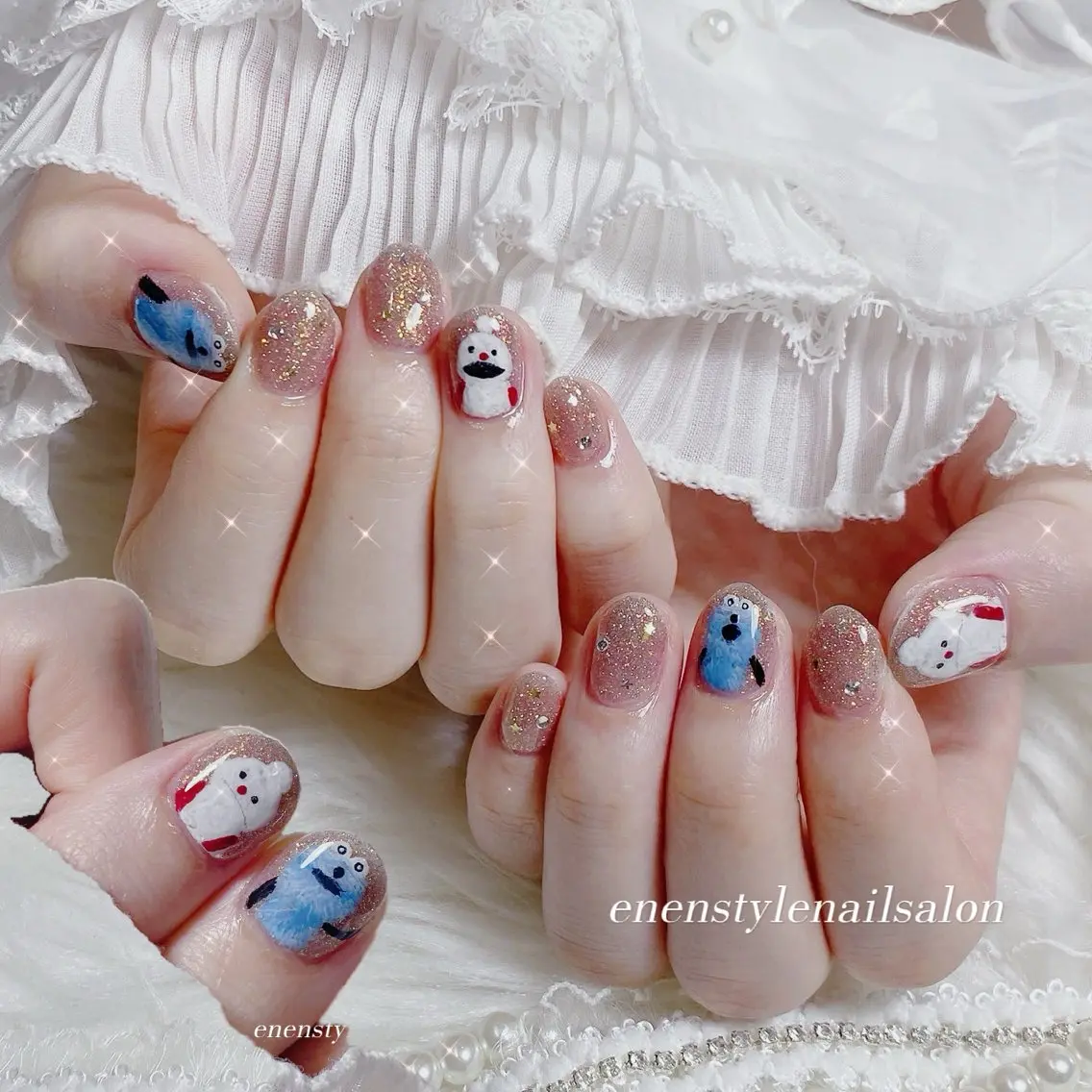ネイル ハンドネイル 🐾enen style 🐾のネイルデザイン