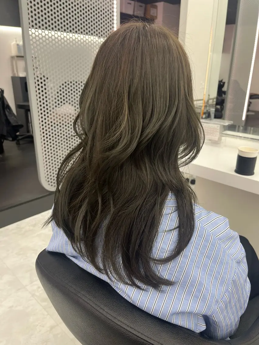 ロング カラー ヘアカラー トリートメント 💖トレンド春夏 カラー💖FUTAのヘアスタイル