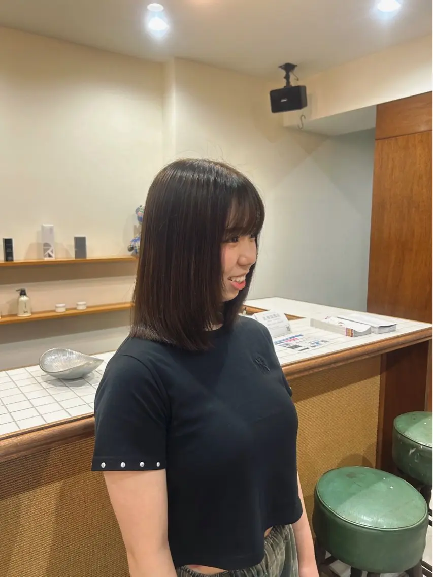 ミディアム カラー ヘアカラー it./ ayariのヘアスタイル