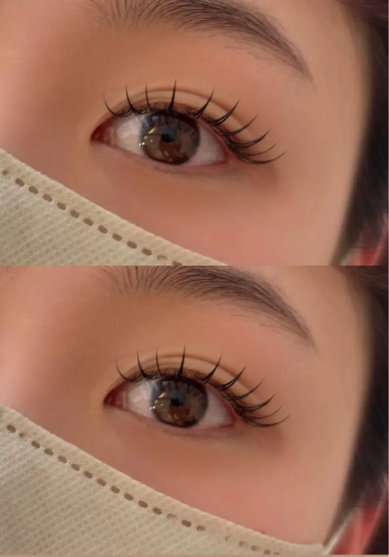 マツエクフラットラッシュ120本の写真