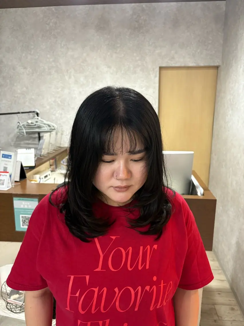 ミディアム カットモデルの写真