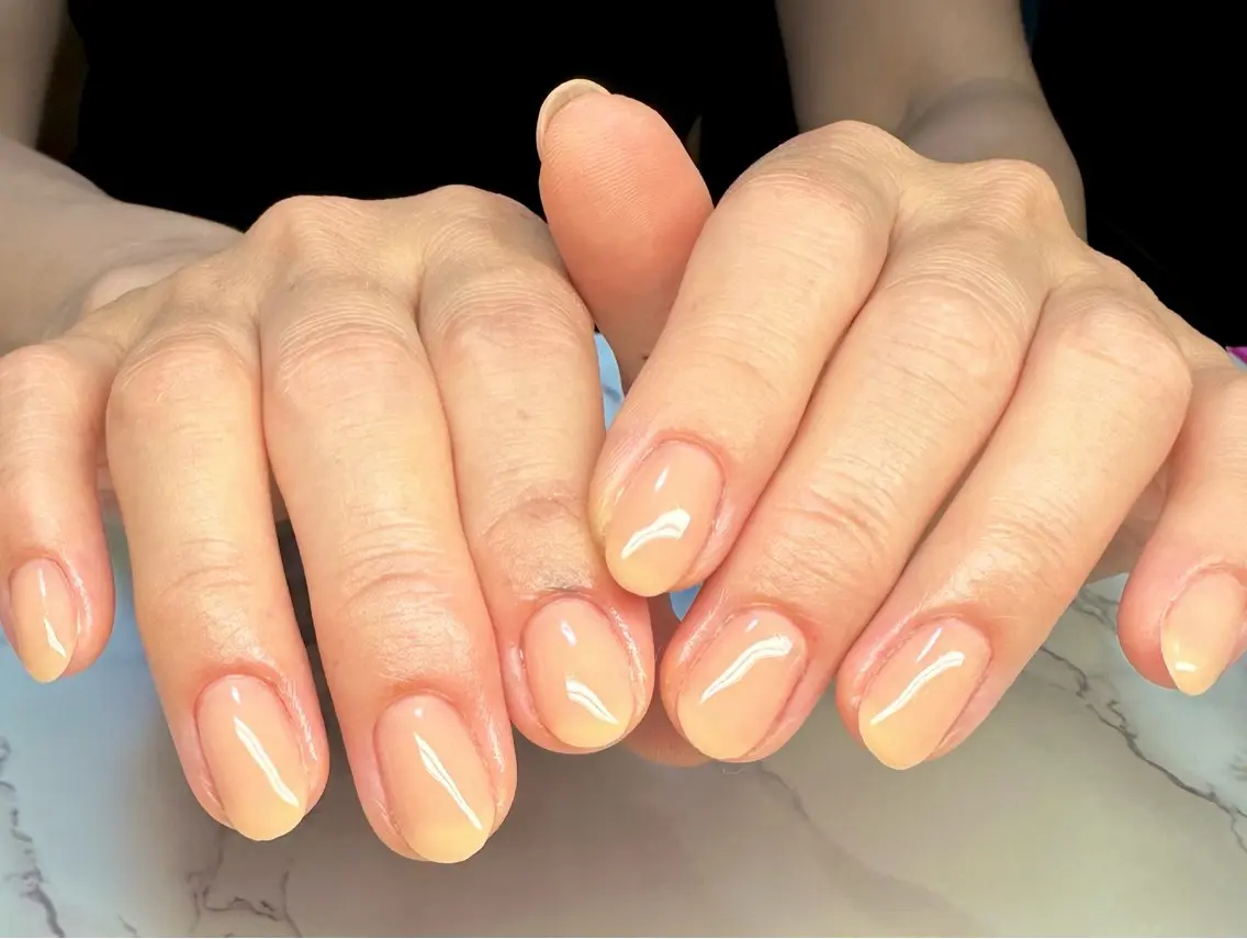 ネイル オーロラネイル フレンチネイル キラキラネイル マグネットネイル ニュアンスネイル Mai’s nailのネイルデザイン