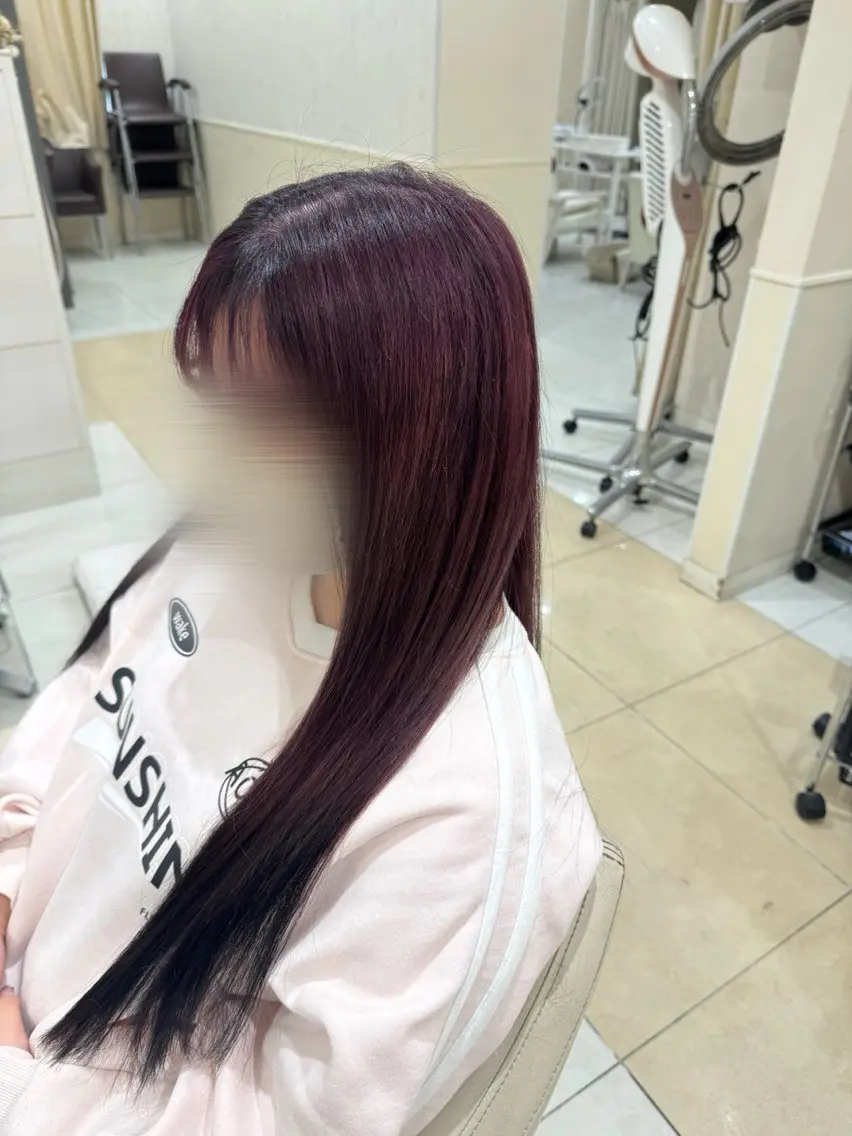 ヘアカラー 長屋 琴乃のヘアスタイル