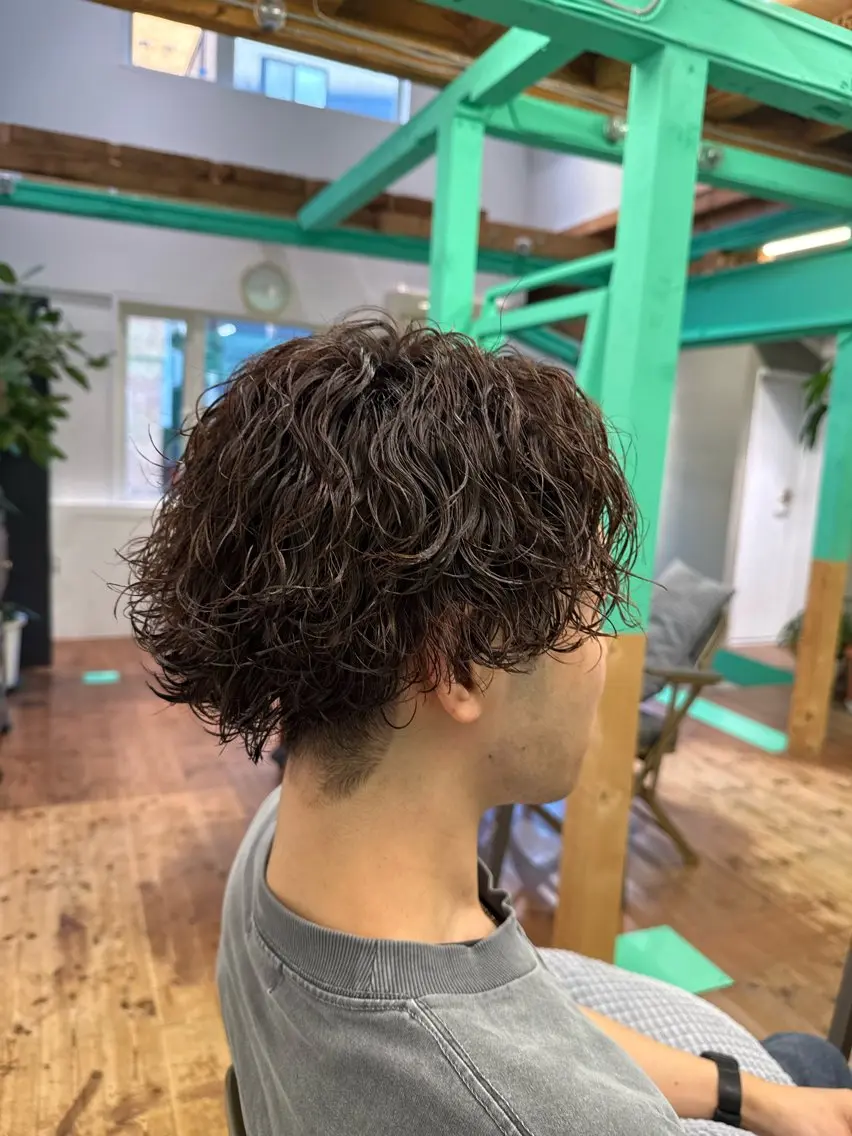 ショート カット パーマ 円山|白髪ぼかし× ショート 村上のヘアスタイル