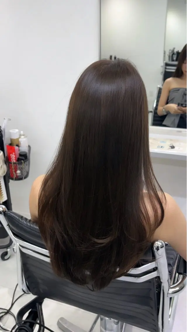 ロング ヘアカラー 赤み消し/透明感/ ソウマのヘアスタイル