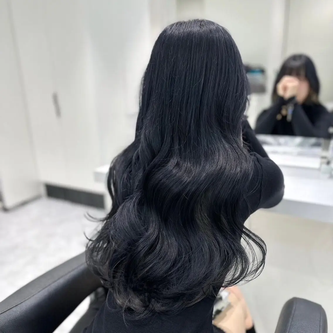 ロング カラー ヘアカラー 🧸レイヤー× ベージュ🥯カホ🍯のヘアスタイル